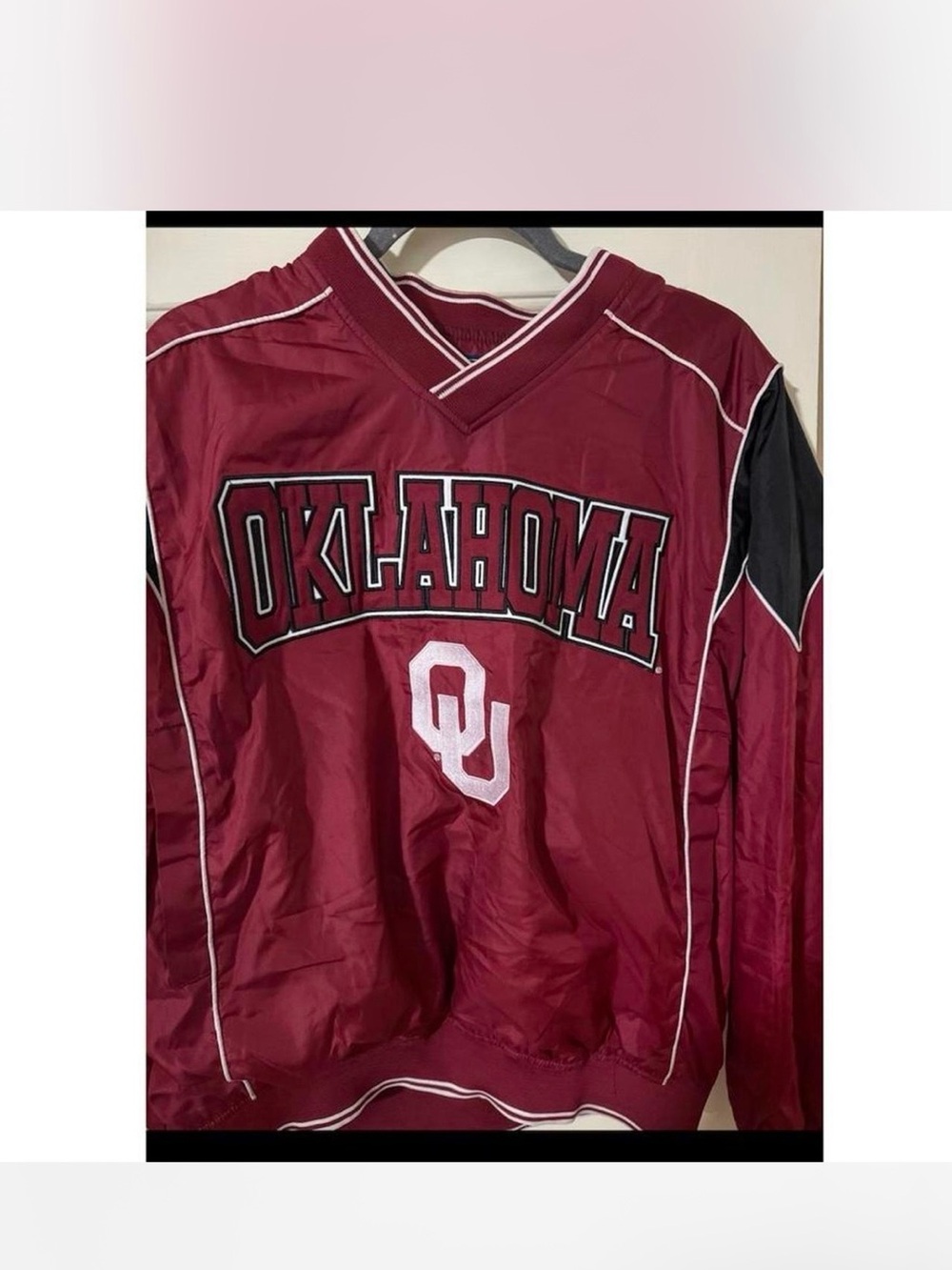 Vintage Oklahoma Sooners Men’s Windbreaker Jacket